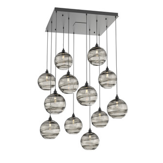 Terra Square 12pc Multi-Pendant (1289|CHB0047-12-MB-OS-C01-E2)