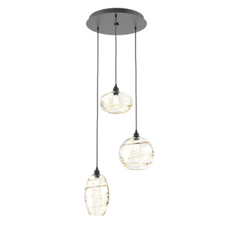 Misto Round 3pc Multi-Pendant (1289|CHB0048-03-MB-OA-C01-E2)
