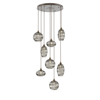 Misto Round 8pc Multi-Pendant (1289|CHB0048-08-FB-OS-C01-E2)