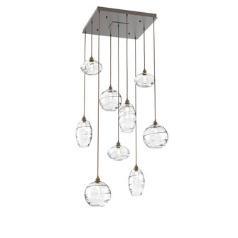 Misto Square 9pc Multi-Pendant (1289|CHB0048-09-FB-OC-C01-E2)