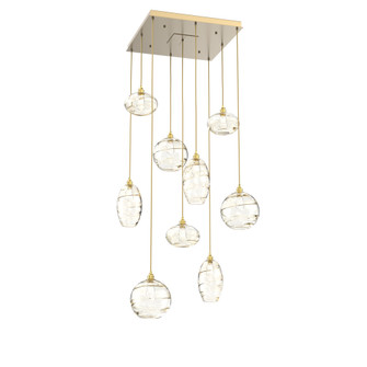 Misto Square 9pc Multi-Pendant (1289|CHB0048-09-GB-OA-C01-E2)