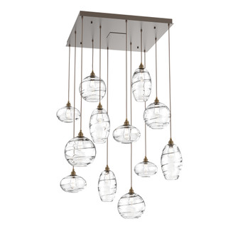 Misto Square 12pc Multi-Pendant (1289|CHB0048-12-FB-OC-C01-E2)