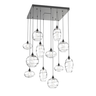 Misto Square 12pc Multi-Pendant (1289|CHB0048-12-MB-OC-C01-E2)