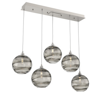 Terra Linear 5pc Multi-Pendant (1289|PLB0047-05-BS-OS-C01-E2)