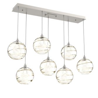 Terra Linear 7pc Multi-Pendant (1289|PLB0047-07-BS-OA-C01-E2)