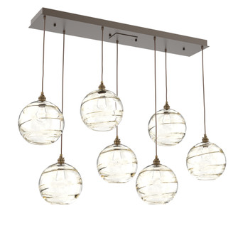 Terra Linear 7pc Multi-Pendant (1289|PLB0047-07-FB-OA-C01-E2)