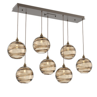 Terra Linear 7pc Multi-Pendant (1289|PLB0047-07-FB-OB-C01-E2)