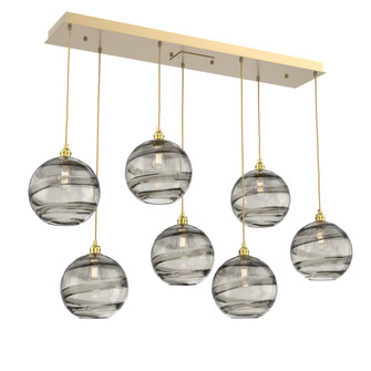 Terra Linear 7pc Multi-Pendant (1289|PLB0047-07-GB-OS-C01-E2)