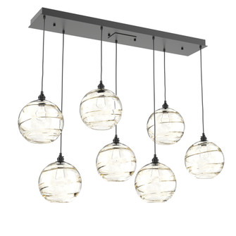 Terra Linear 7pc Multi-Pendant (1289|PLB0047-07-MB-OA-C01-E2)