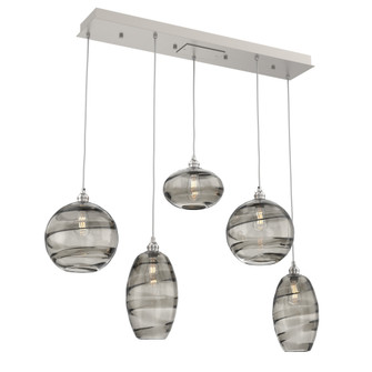 Misto Linear 5pc Multi-Pendant (1289|PLB0048-05-BS-OS-C01-E2)