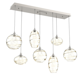 Misto Linear 7pc Multi-Pendant (1289|PLB0048-07-BS-OA-C01-E2)