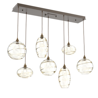 Misto Linear 7pc Multi-Pendant (1289|PLB0048-07-FB-OA-C01-E2)