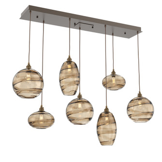 Misto Linear 7pc Multi-Pendant (1289|PLB0048-07-FB-OB-C01-E2)