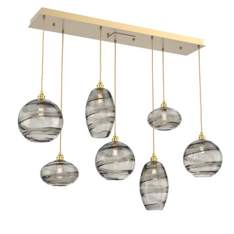 Misto Linear 7pc Multi-Pendant (1289|PLB0048-07-GB-OS-C01-E2)