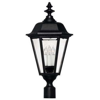 Large Post Top or Pier Mount Lantern (87|1471BK)