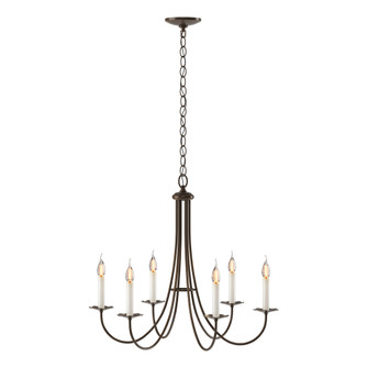 Simple Sweep 6 Arm Chandelier (65|101160-SKT-05)