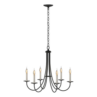 Simple Sweep 6 Arm Chandelier (65|101160-SKT-10)