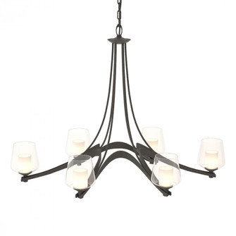 Oval Ribbon 6 Arm Chandelier (65|104116-SKT-20-ZU0291)