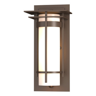 Banded with Top Plate Small Outdoor Sconce (65|305992-SKT-75-GG0066)