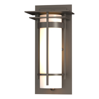 Banded with Top Plate Small Outdoor Sconce (65|305992-SKT-77-GG0066)