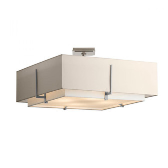 Exos Square Large Double Shade Semi-Flush (65|126513-SKT-82-SF2012-SE2401)