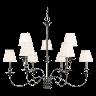 9 LIGHT CHANDELIER (57|4039-AGB)