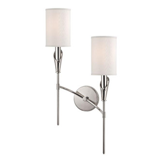 2 LIGHT RIGHT WALL SCONCE (57|1312R-PN)