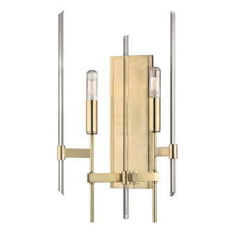 2 LIGHT WALL SCONCE (57|9902-AGB)
