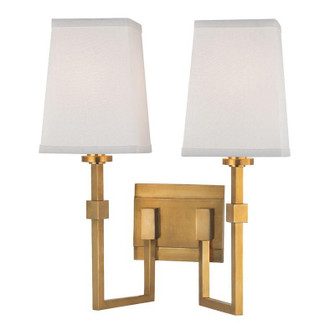 2 LIGHT WALL SCONCE (57|1362-AGB)