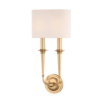 2 LIGHT WALL SCONCE (57|1232-AGB)