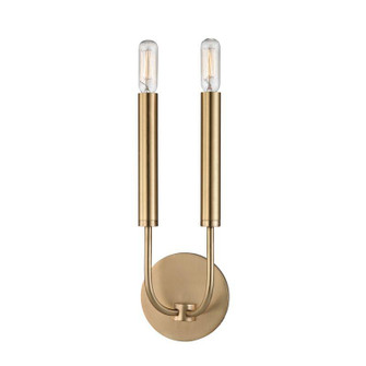 2 LIGHT WALL SCONCE (57|2600-AGB)