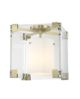 1 LIGHT FLUSH MOUNT (57|4100-AGB)