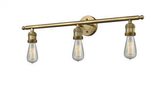 Bare Bulb 3 Light Bath Vanity Light (3442|204-BB)