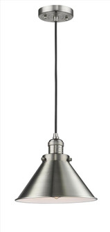1 Light Briarcliff 10 inch Mini Pendant (3442|201C-SN-M10)