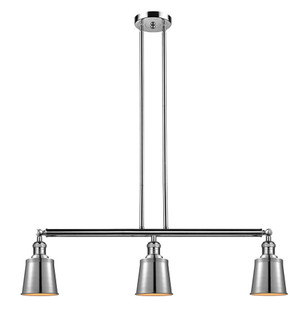 Addison - 3 Light - 38 inch - Polished Nickel - Stem Hung - Adjustable Island Light (3442|213-PN-M9)