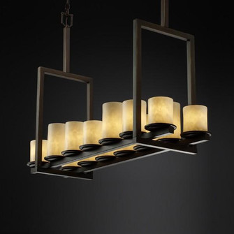 Dakota 14-Light Bridge Chandelier (Tall) (254|CLD-8764-10-DBRZ)