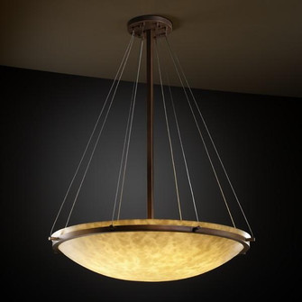 36'' Round Pendant Bowl w/ Ring (254|CLD-9694-35-DBRZ)
