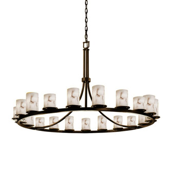 Dakota 21-Light 1-Tier Ring Chandelier (254|FAL-8716-10-DBRZ)