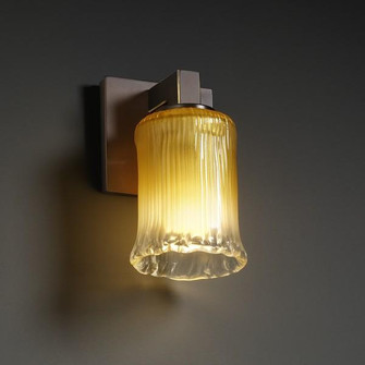 Modular 1-Light Wall Sconce (254|GLA-8921-16-AMBR-ABRS)