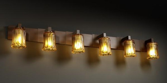 Modular 6-Light Bath Bar (254|GLA-8926-16-WTFR-CROM)