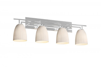 Aero 4-Light Bath Bar (254|FSN-8704-15-RBON-MBLK)