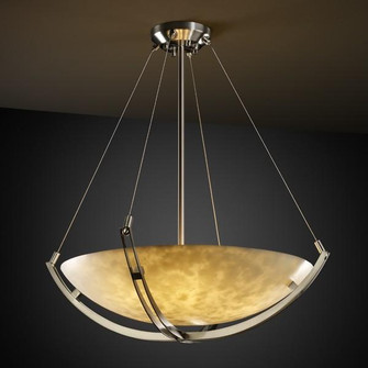 18'' LED Pendant Bowl w/ Crossbar (254|CLD-9721-35-NCKL-LED3-3000)