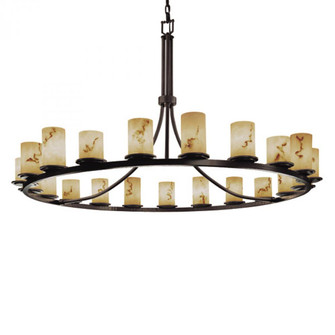 Dakota 21-Light 1-Tier Ring LED Chandelier (254|FAL-8716-10-DBRZ-LED21-14700)