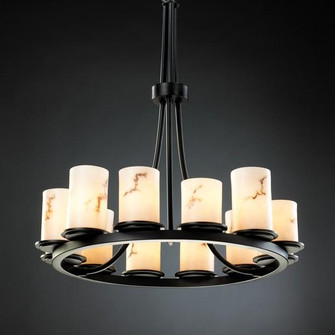 Dakota 12-Light Ring LED Chandelier (Tall) (254|FAL-8763-10-MBLK-LED12-8400)