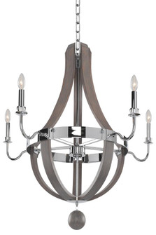 Sharlow 5 Light Chandelier (133|300482CH)