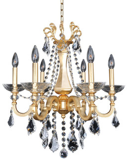 Barret 6 Light Chandelier (1252|025450-011-FR001)