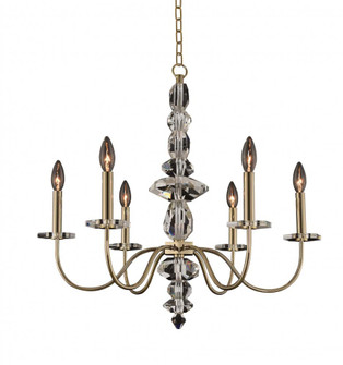 Bolivar 6 Light Chandelier (1252|031250-041-FR001)