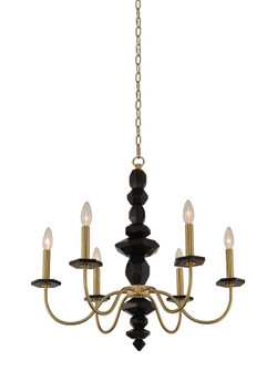 Piedra 6 Light Chandelier (1252|031550-039)