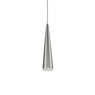 Mina 12-in Brushed Nickel LED Pendant (461|401214BN-LED)