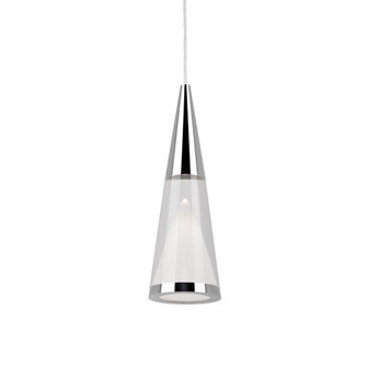 Malabar 3-in Chrome Dimmable LED Pendant (461|402401CH-LED)